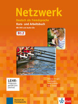 Netzwerk B1.2  Kurs- und Arbeitsbuch Teil 2 + DVD + 2 Audio-CDs