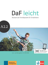 DaF Leicht A2.2 Kurs- und Übungsbuch mit DVD-ROM