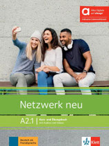 Netzwerk Neu A2.1 Kurs- und Arbeitsbuch - híbrido