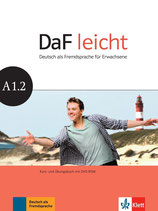 DaF Leicht A1.2 Kurs- und Übungsbuch mit DVD-ROM