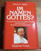 Im Namen Gottes?