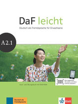 DaF Leicht A2.1 Kurs- und Übungsbuch mit DVD-ROM