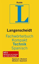 Langenscheidt Fachwörterbuch Kompakt Technik, Spanisch