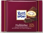 Ritter Sport Chocolate semi amargo (50%)