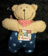 SIGIKID Pets Klecks Schmuser Bär / Teddy blau Halstuch