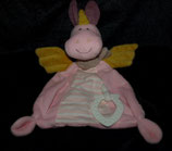Topolino / Topomini activity Schmusetuch Drache / Einhorn Beißring rosa