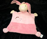 Beauty Baby  Schmusetuch Hase rosa Maus auf Tuch