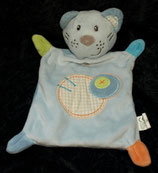 Nicotoy / Baby Club Schmusetuch Bär  2 Kreise beige
