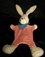 TCM Schmusetuch Hase " ...my best friend!  gestreift