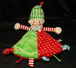 SPIEGELBURG  Schmusetuch Puppe / Junge Zipfelmännchen