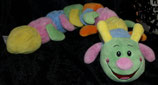 KIK / Ergee  große bunte Raupe / Tausendfüßler / Wurm