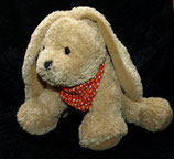 HEUNEC Hase / Bunny / Rabbit Hugo mit Halstuch superweich