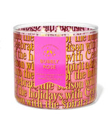3-Dochtkerze Bubbly Rose