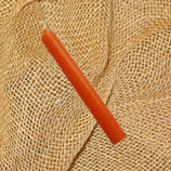 Durchgefärbte Stabkerzen orange  1St. (L: 18cm, Ø: 22mm)
