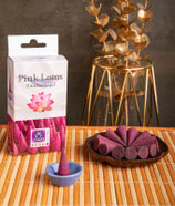 Räucherkegel Pink Lotus