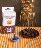 Räucherkegel Safran Rose