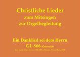 Ein Danklied sei dem Herrn GL 866 (Österreich)