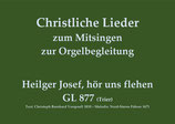 Heilger Josef, hör uns flehen GL 877 (Trier)