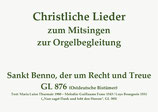 Sankt Benno, der um Recht und Treue GL 876 (Ostdeutsche Bistümer)