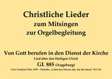 Von Gott berufen in den Dienst der Kirche GL 885 (Augsburg)