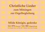 Milde Königin, gedenke GL 878 (Passau) / GL 881 (Regensburg)