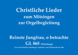 Reinste Jungfrau, o betrachte GL 865 (Würzburg)