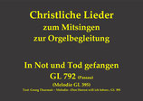 In Not und Tod gefangen GL 792 (Passau) (Melodie GL 395)