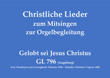Gelobt sei Jesus Christus GL 796 (AU)