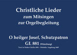 O heilger Josef, Schutzpatron GL 881 (Würzburg)