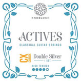 KNOBLOCH ACTIVES Double Silver CX CARBON Satz