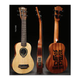 LÂG Elektro-Akustische Sopran-Ukulele Tiki TKU150SE