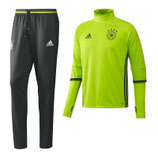 Duitsland Trainingspak geel 2016/2017 { 1010 }