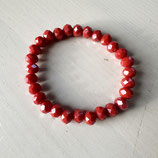 Armband Perlen Rot