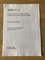 Stax SRM-T1S (deutsch/german)