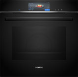 SIEMENS  iQ700, Einbau-Dampfbackofen, 60 x 60 cm, Schwarz HS758G3B1