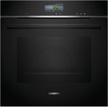 SIEMENS  iQ700, Einbau-Dampfbackofen, 60 x 60 cm, Schwarz, Edelstahl HS736G1B1