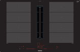 SIEMENS  iQ700, Kochfeld mit Dunstabzug (Induktion), 80 cm, flächenbündig (integriert) EX801LX67E