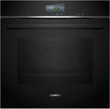 SIEMENS  iQ700, Einbau-Backofen, 60 x 60 cm, Schwarz, Edelstahl HB776G1B1