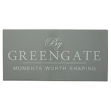 Greengate Schild grau Metall