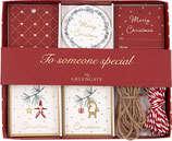 Greengate Box mit Geschenkanhängern Juana white