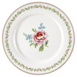 Greengate Großer Speiseteller Lily petit white