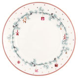 Greengate Frühstücksteller Plate Juana white
