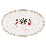 Greengate ovaler Teller Servierplatte Cinderella white