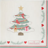 Greengate kleine Papierservietten X-Mas mix