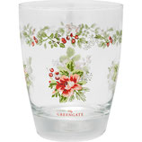 Greengate Trinkglas Wasserglas Charlene white