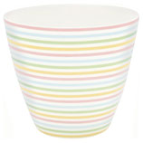 Greengate Latte Cup Ansley white