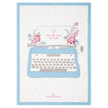 Greengate Geschirrhandtuch Piece printed Elba white