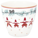 Greengate Latte Cup juana white