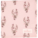Greengate Tischdecke Dina pale pink 150 x 150 cm