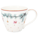 Greengate Mug Henkelbecher Teetasse Juana white